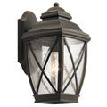 Kichler Lighting Tangier Collection 1 Light Olde Bronze Outdoor Wall Lantern
