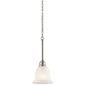 Kichler Lighting Tanglewood Collection 1 Light Brushed Nickel Led Mini Pendant