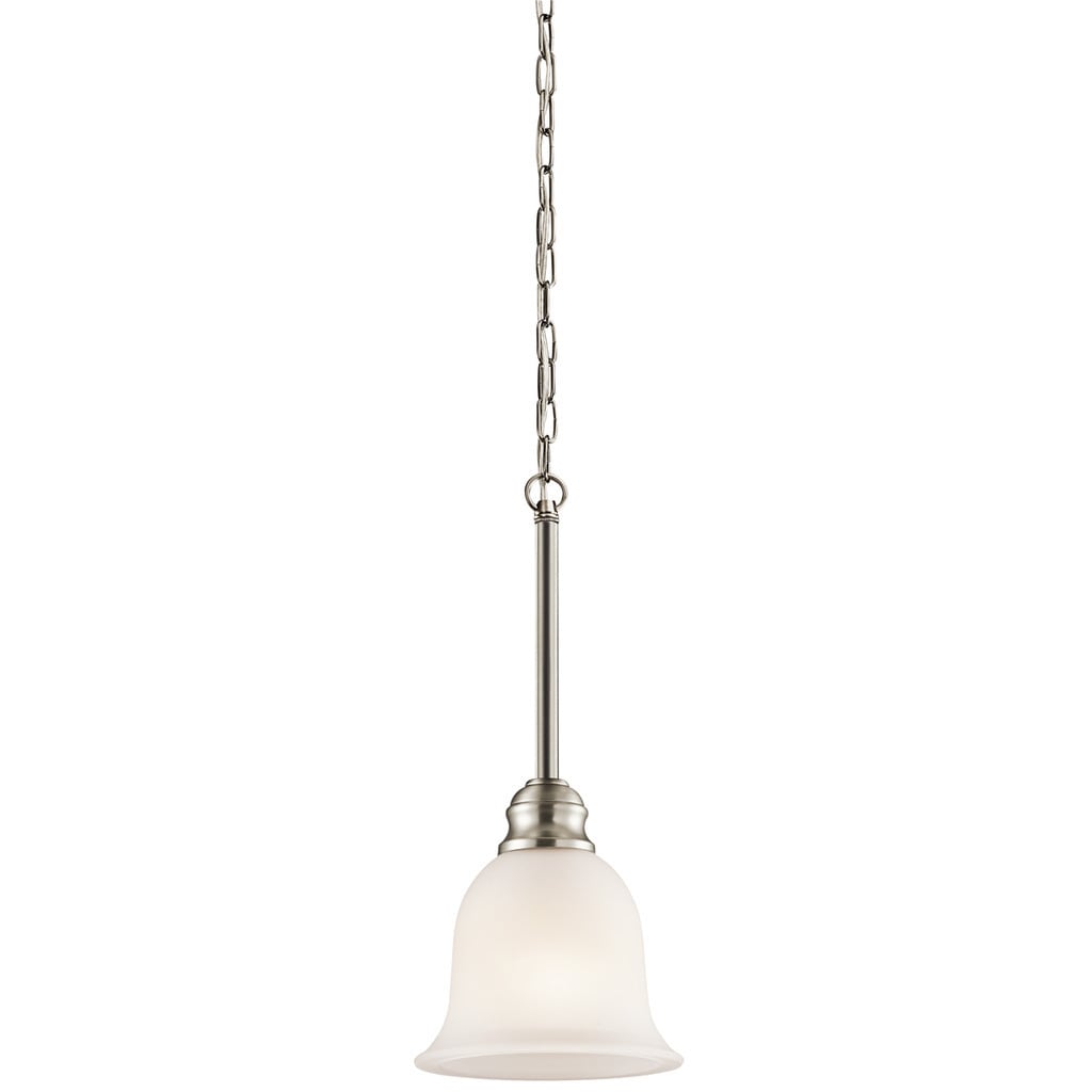Kichler Lighting Tanglewood Collection 1 Light Brushed Nickel Led Mini Pendant
