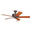 Kichler Lighting Terra Collection 52 Inch Oil Brushed Bronze Ceiling Fan