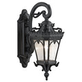 Kichler Lighting Tournai Collection 1 Light Textured Black Outdoor Wall Lantern