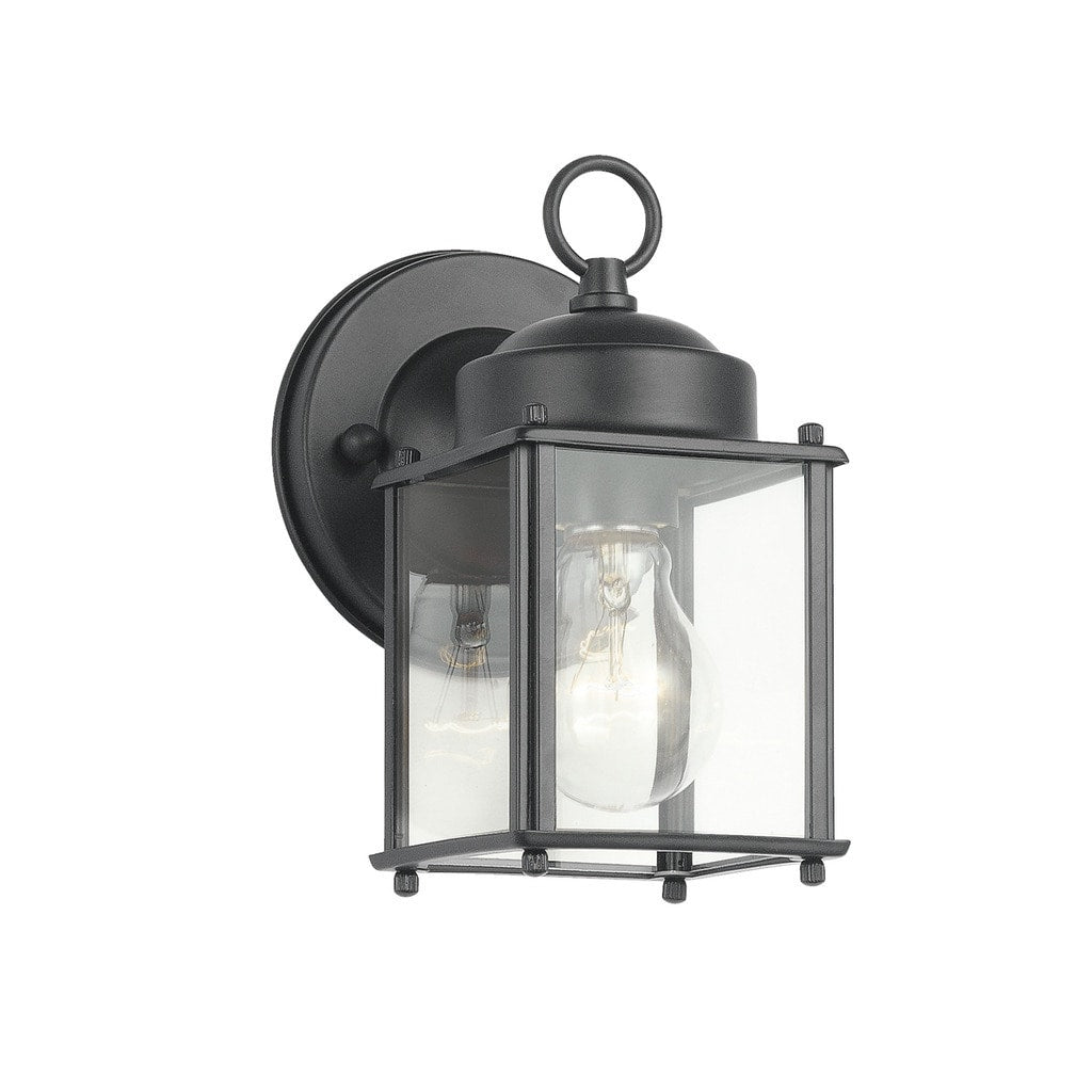 Kichler Lighting Traditional 1 Light Black Outdoor Wall Lantern