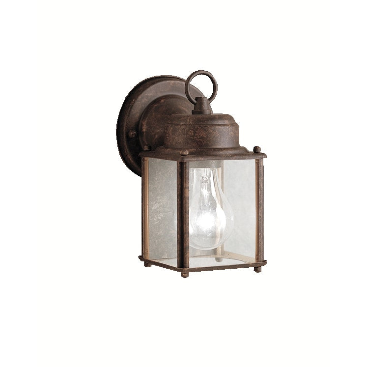 Kichler Lighting Traditional 1 Light Tannery Bronze Outdoor Wall Lantern