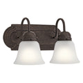 Kichler Lighting Traditional 2 Light Tannery Bronze Bath Vanity Light