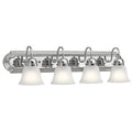 Kichler Lighting Traditional 4 Light Chrome Bath Vanity Light
