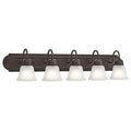 Kichler Lighting Traditional 5 Light Tannery Bronze Bath Vanity Light
