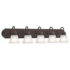 Kichler Lighting Traditional 5 Light Tannery Bronze Bath Vanity Light