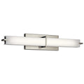 Kichler Lighting Transitional 24 Inch Brushed Nickel Led Linear Bath Vanity Light