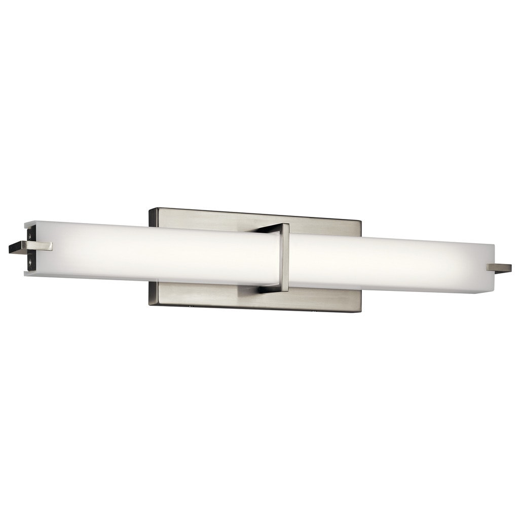 Kichler Lighting Transitional 24 Inch Brushed Nickel Led Linear Bath Vanity Light
