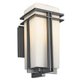 Kichler Lighting Tremillo Collection 1 Light Black Outdoor Wall Lantern