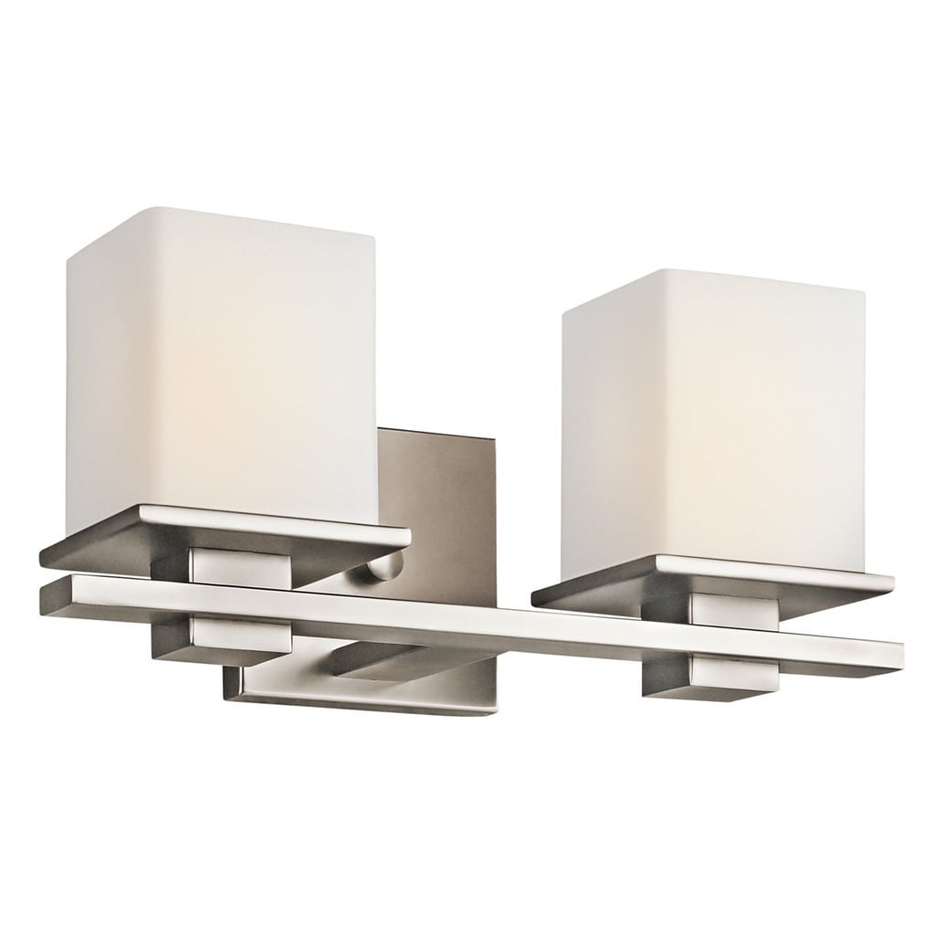 Kichler Lighting Tully Collection 2 Light Antique Pewter Bath Vanity Light