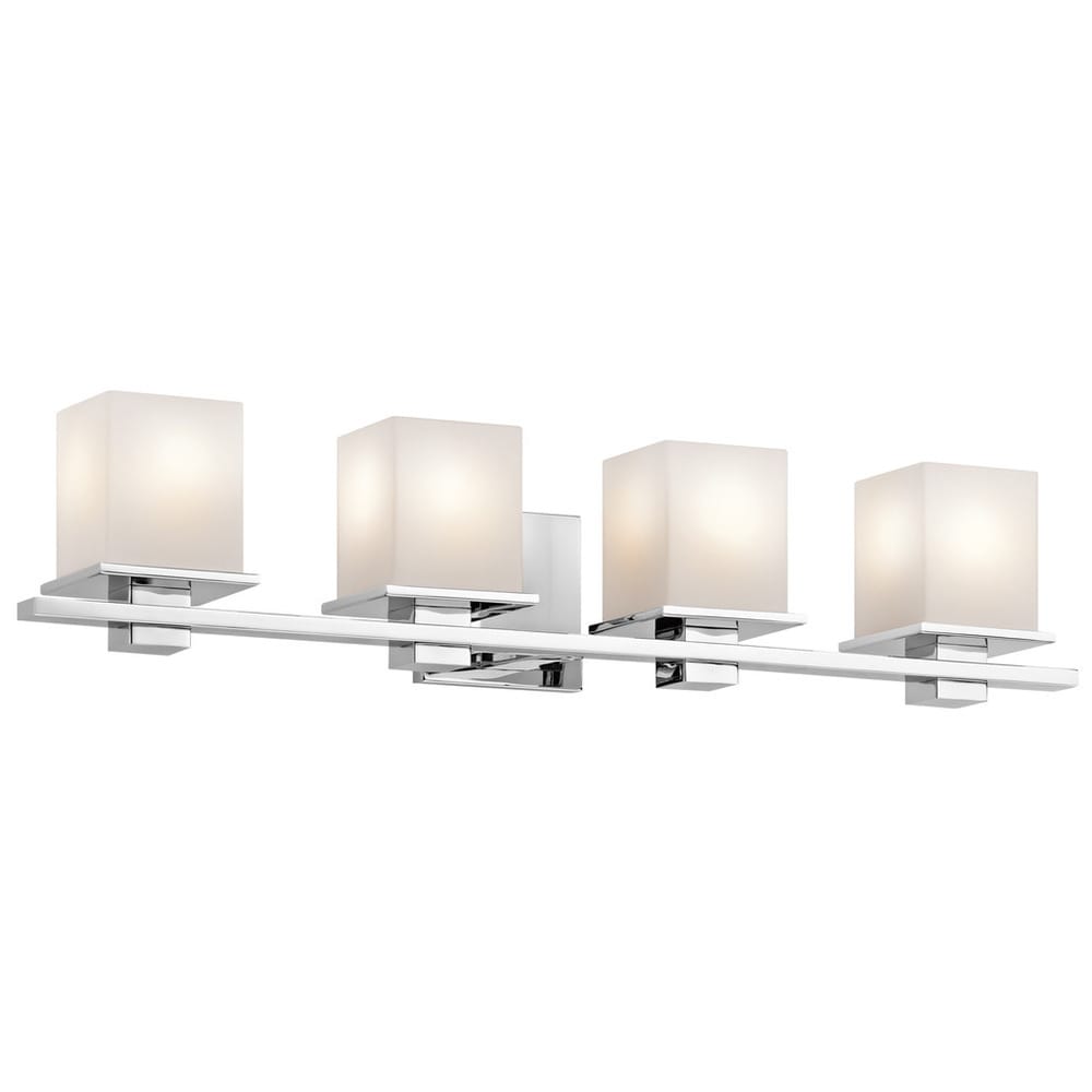 Kichler Lighting Tully Collection 4 Light Chrome Bath Vanity Light