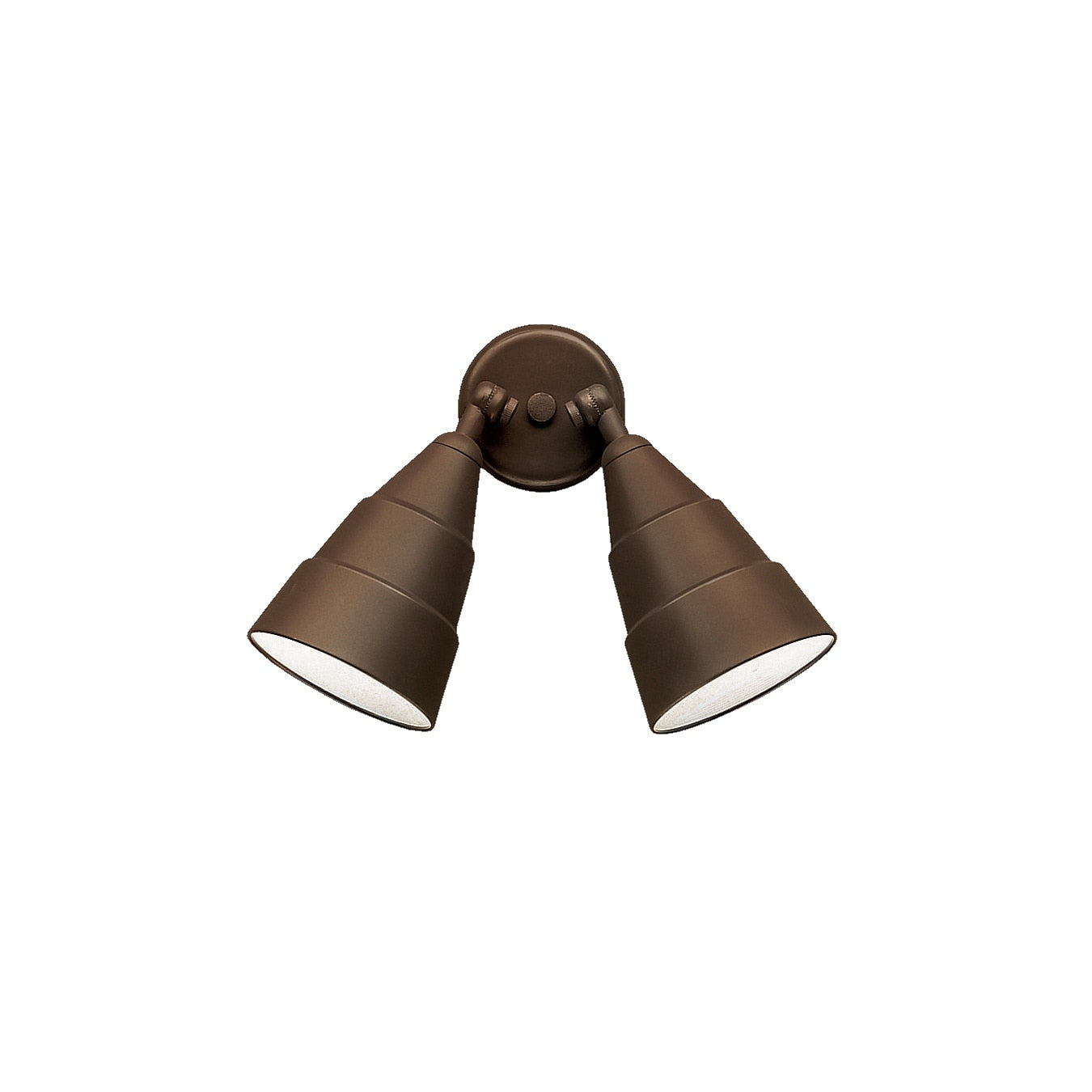 Kichler Lighting Utilitarian 2 Light Architectural Bronze Outdoor Wall Sconce