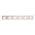 Kichler Lighting Utilitarian 6 Light Chrome Bath Vanity Light