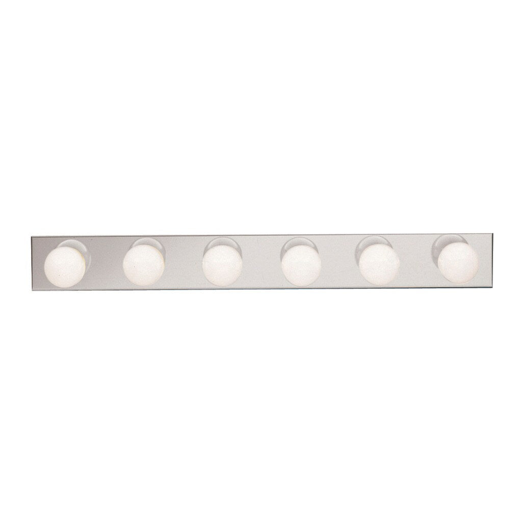 Kichler Lighting Utilitarian 6 Light Chrome Bath Vanity Light