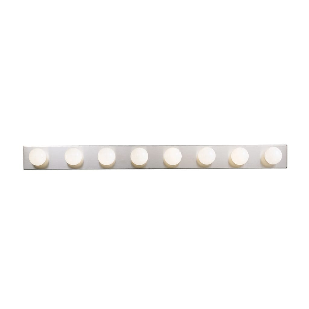 Kichler Lighting Utilitarian 8 Light Brushed Nickel Linear Bath Vanity Light
