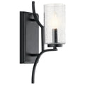 Kichler Lighting Vara Collection 1 Light Distressed Black Wall Sconce
