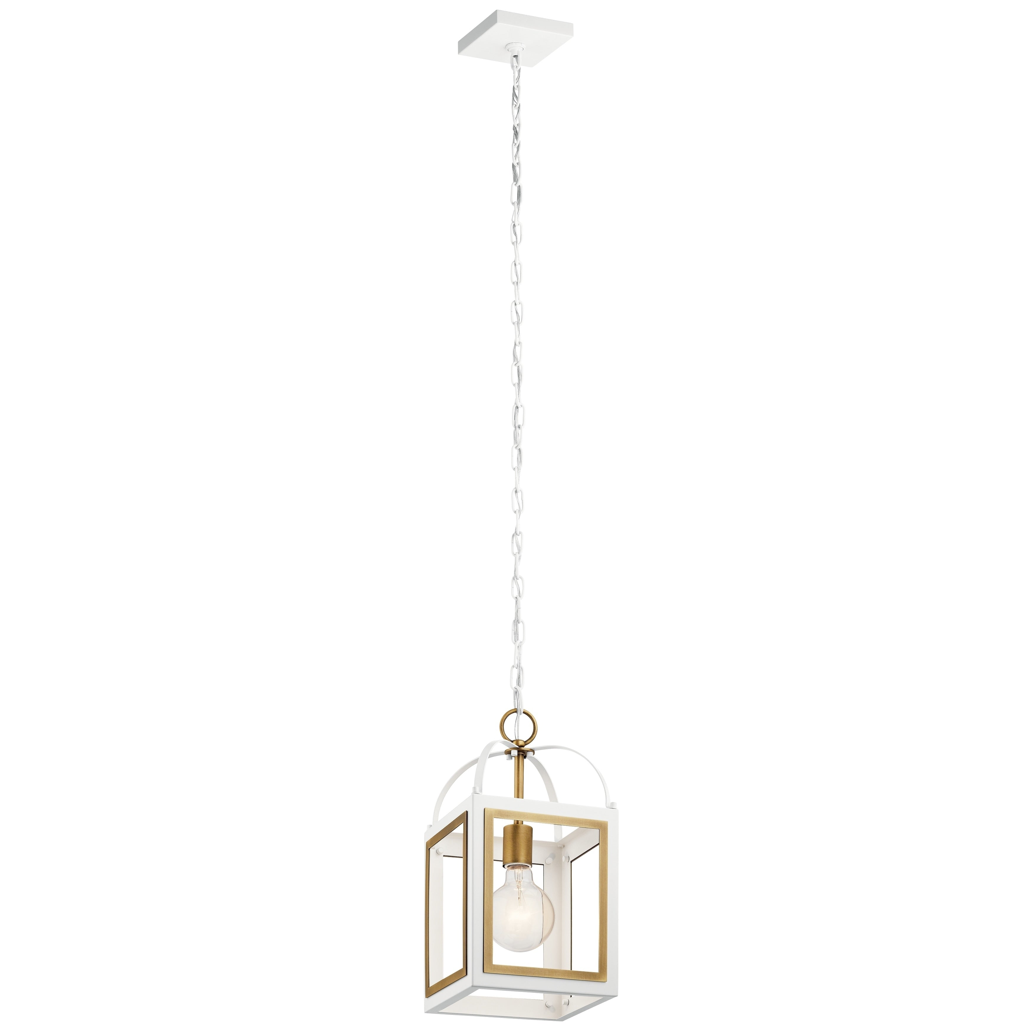 Kichler Lighting Vath 1 Light Indoor Pendant White