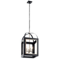 Kichler Lighting Vath 4 Light Large Foyer Pendant Black
