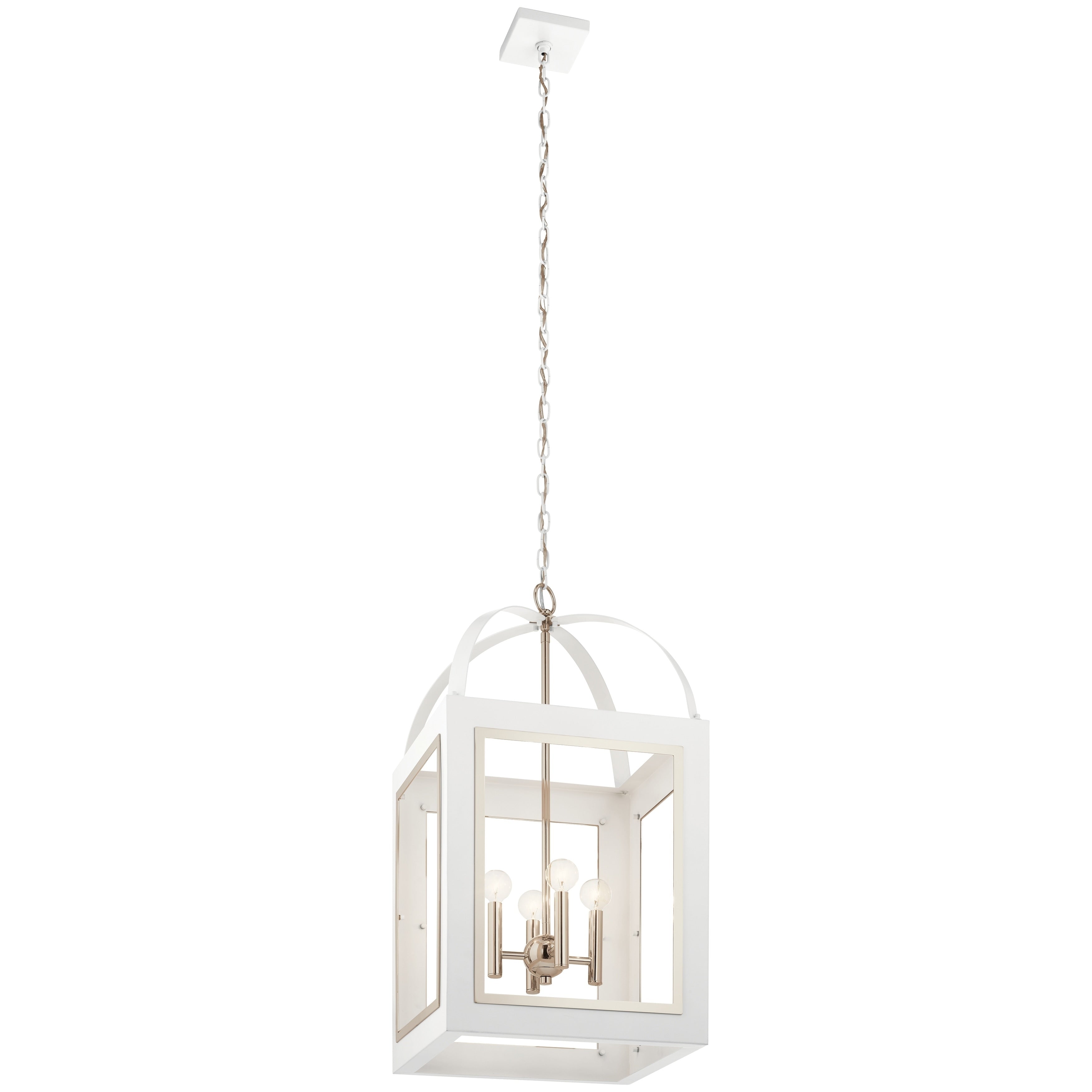 Kichler Lighting Vath 4 Light Large Foyer Pendant White