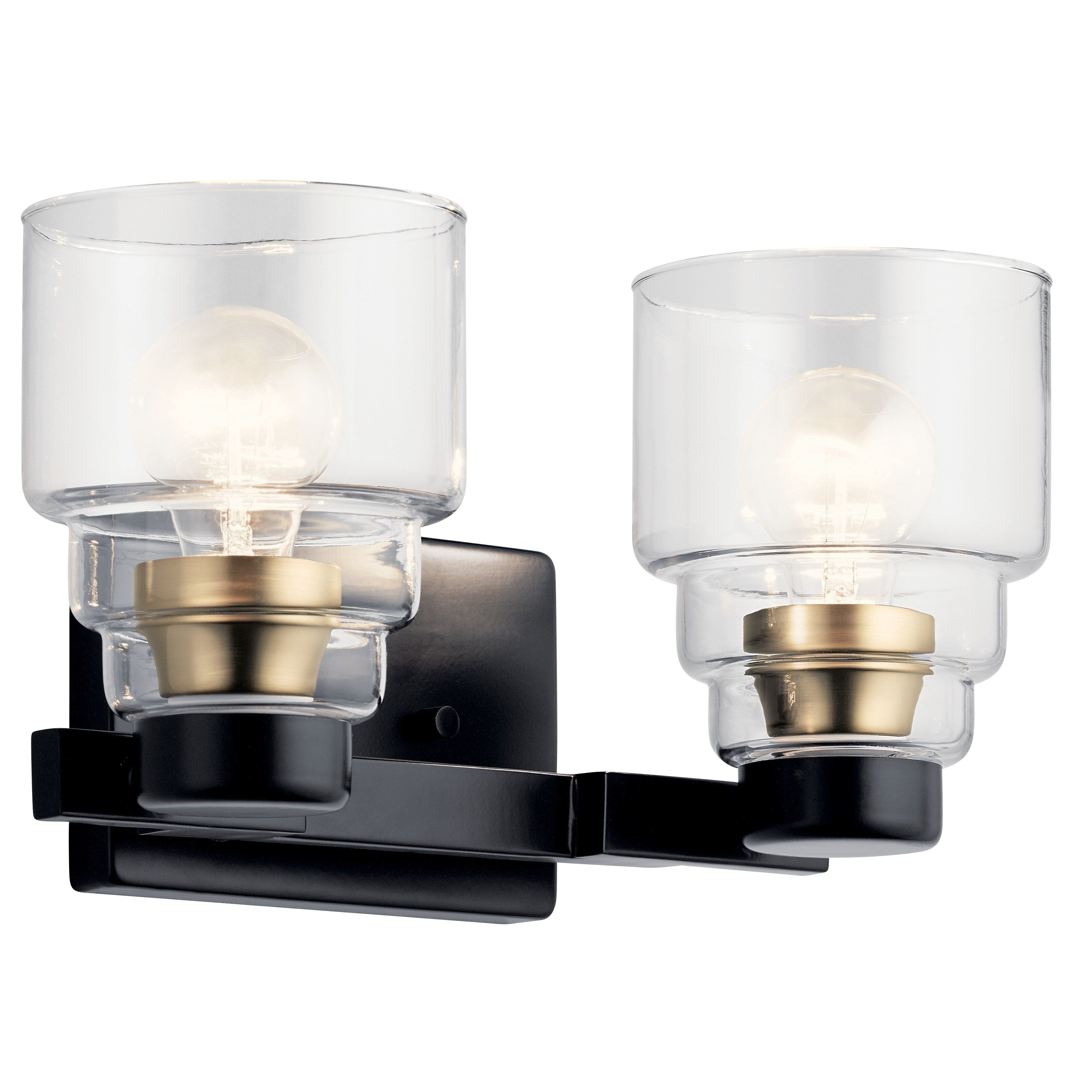 Kichler Lighting Vionnet 2 Light Vanity Light Black