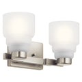 Kichler Lighting Vionnet 2 Light Vanity Light Brushed Nickel