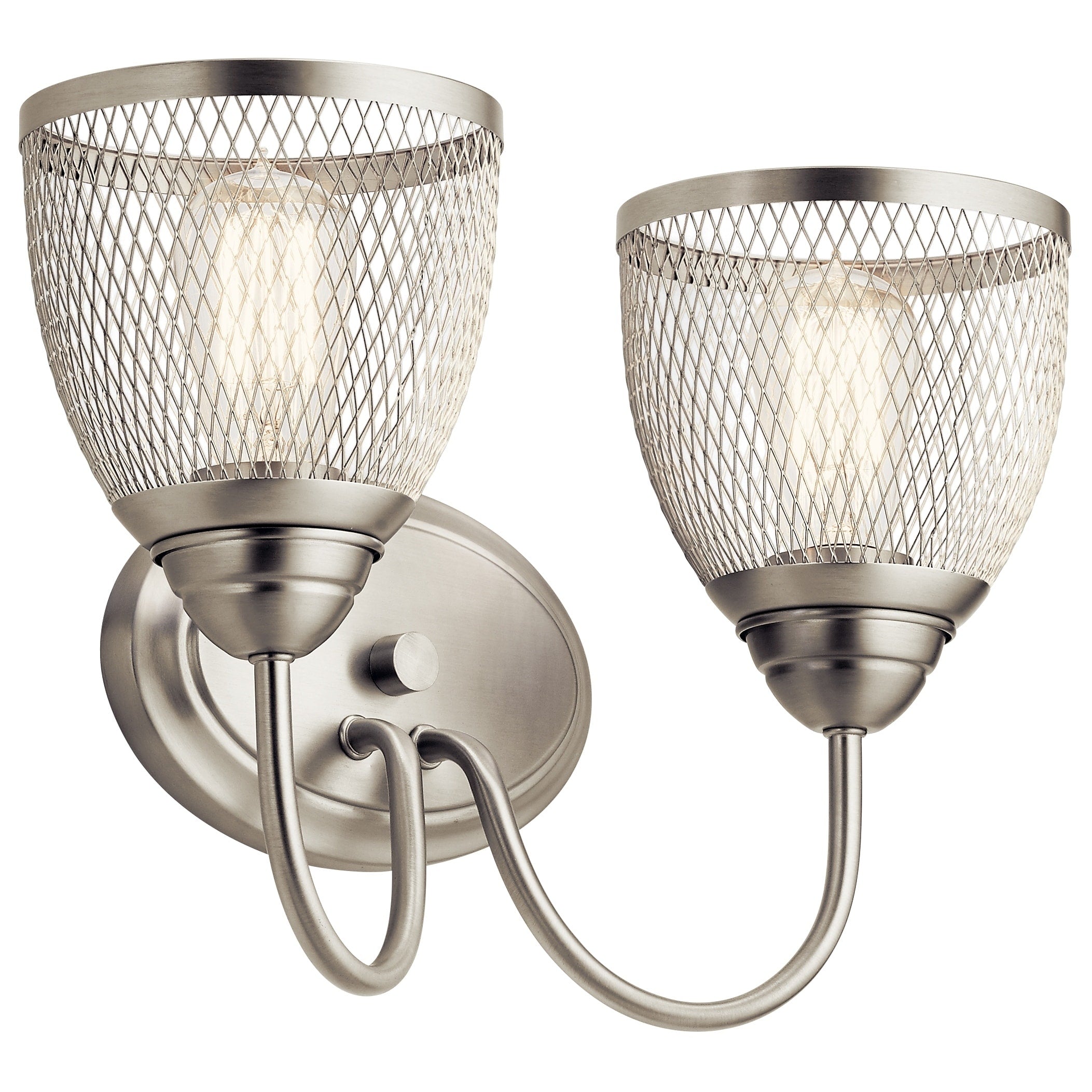 Kichler Lighting Voclain 2 Light Vanity Light Brushed Nickel