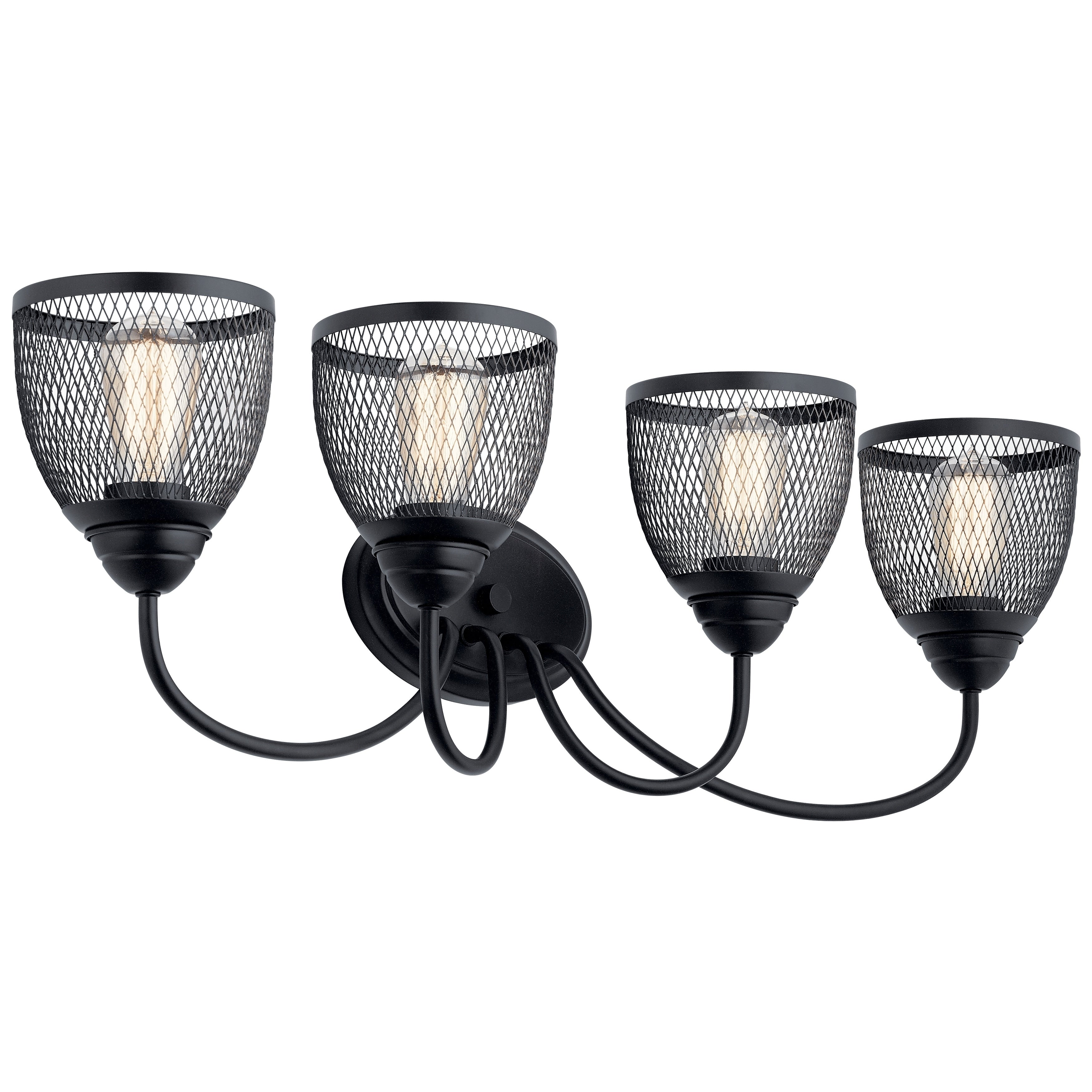 Kichler Lighting Voclain 4 Light Vanity Light Black