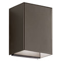 Kichler Lighting Walden Collection 1 Light Architectural Bronze Indoor Outdoor Led Wall Sconce
