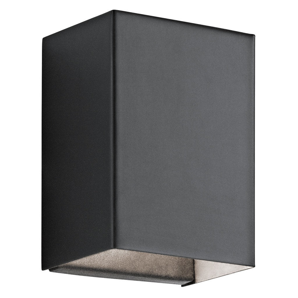 Kichler Lighting Walden Collection 1 Light Textured Black Indoor Outdoor Led Wall Sconce