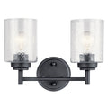 Kichler Lighting Winslow 2 Light Vanity Light Black
