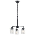 Kichler Lighting Winslow 3 Light Mini Chandelier Black