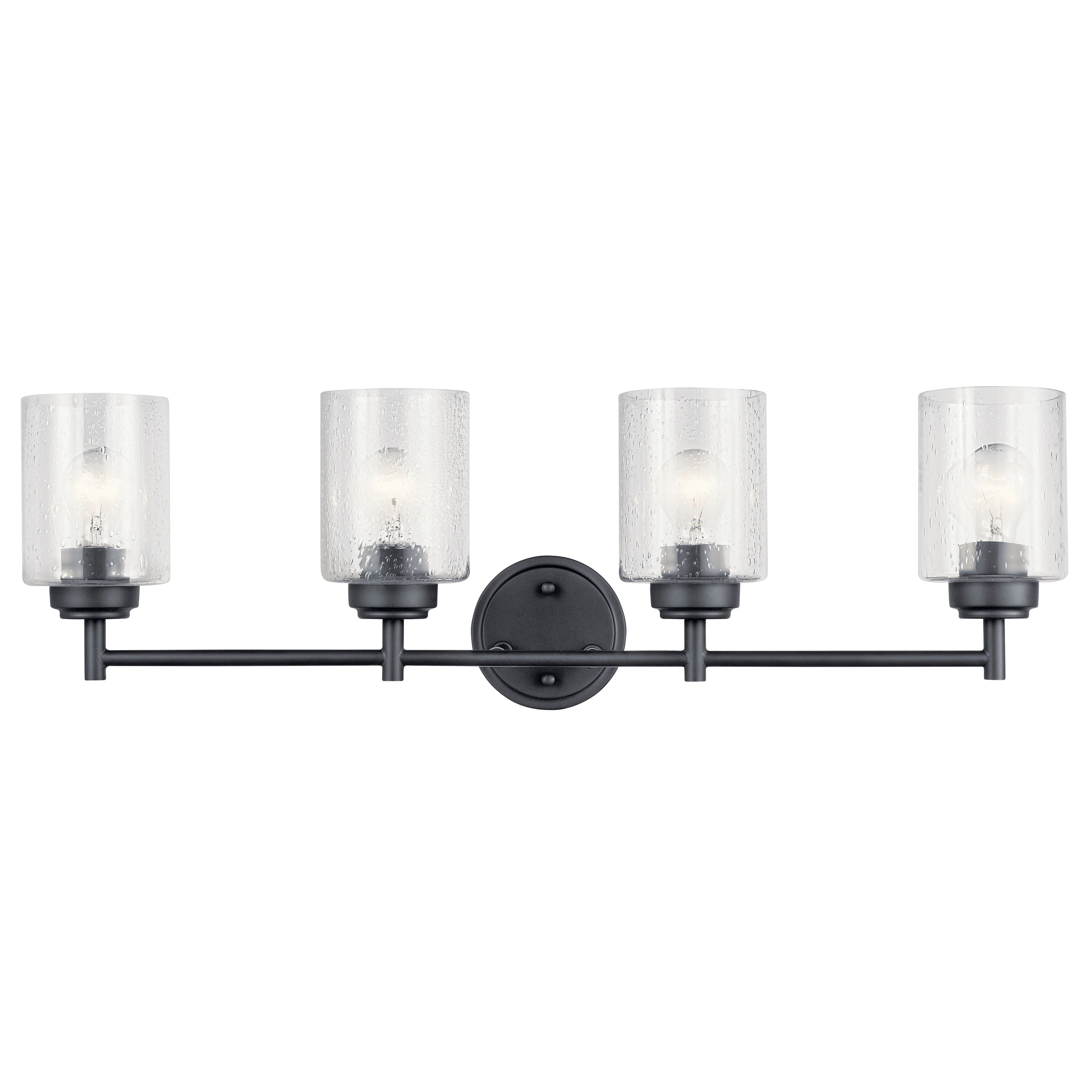 Kichler Lighting Winslow 4 Light Vanity Light Black