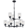 Kichler Lighting Winslow 9 Light Chandelier Black