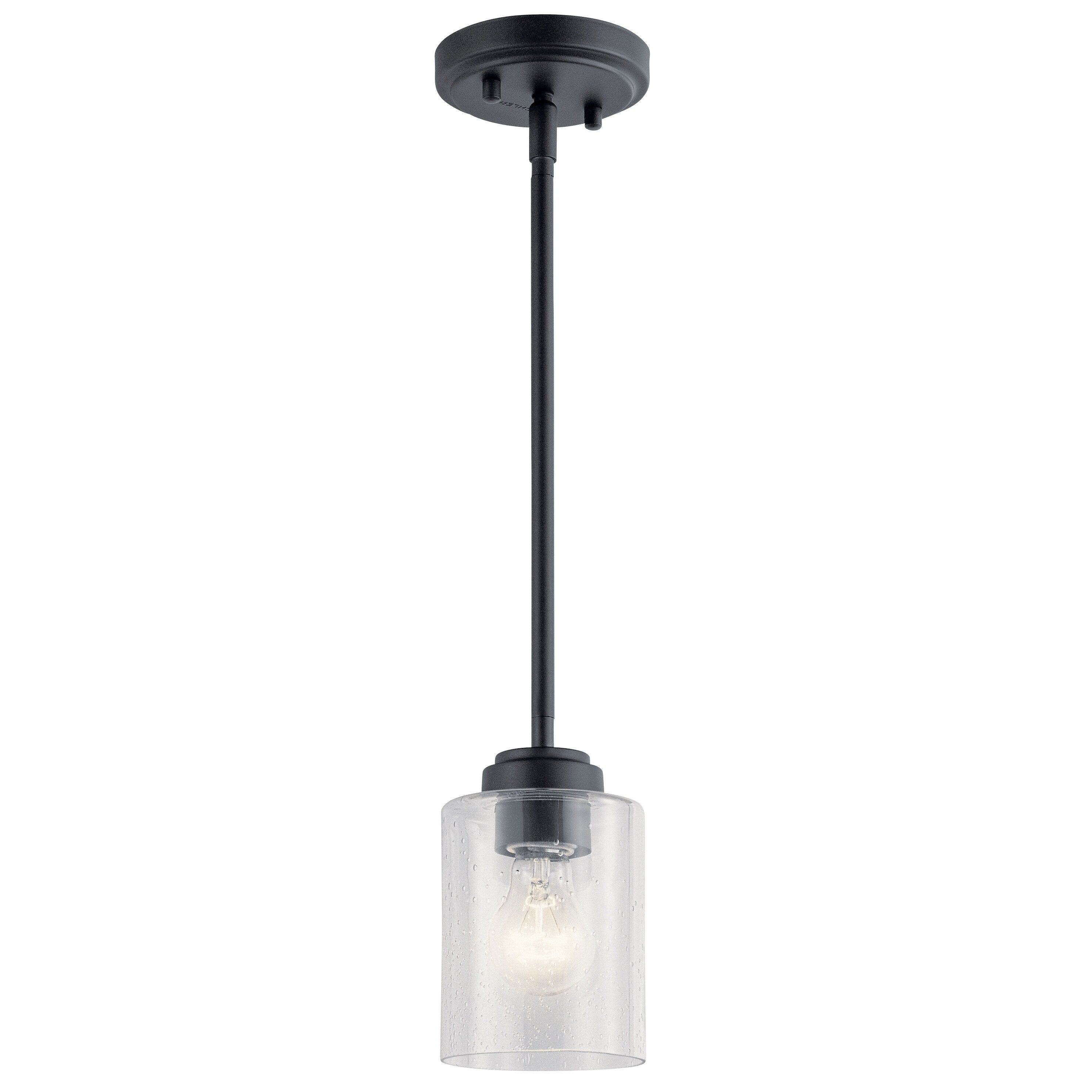 Kichler Lighting Winslow Black 1 Light Mini Pendant