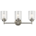 Kichler Lighting Winslow Collection 3 Light Brushed Nickel Bath Vanity Light