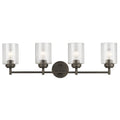 Kichler Lighting Winslow Collection 4 Light Olde Bronze Bath Vanity Light
