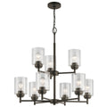 Kichler Lighting Winslow Collection 9 Light Olde Bronze Chandelier