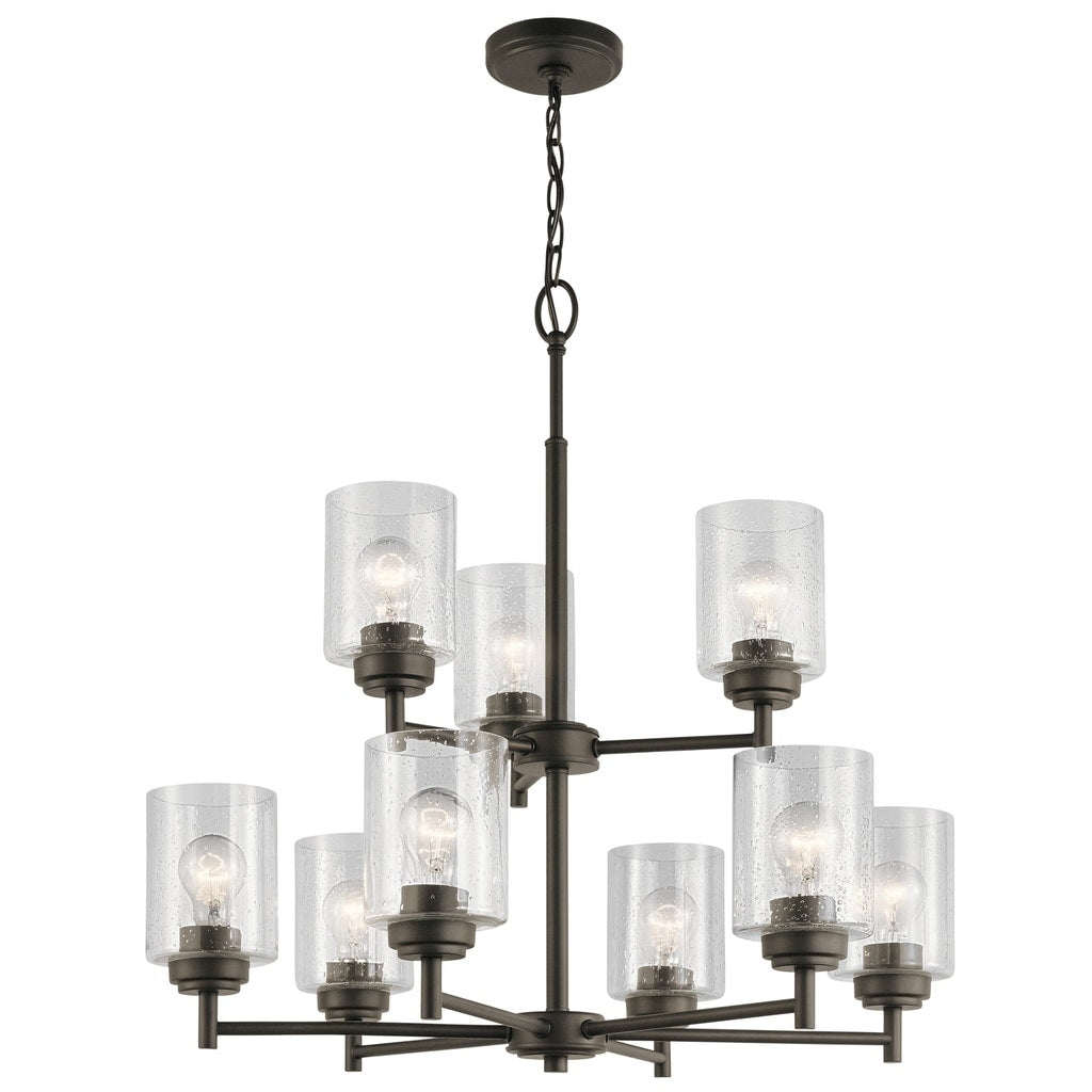 Kichler Lighting Winslow Collection 9 Light Olde Bronze Chandelier
