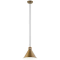 Kichler Lighting Zailey Collection 1 Light Pendant Natural Brass
