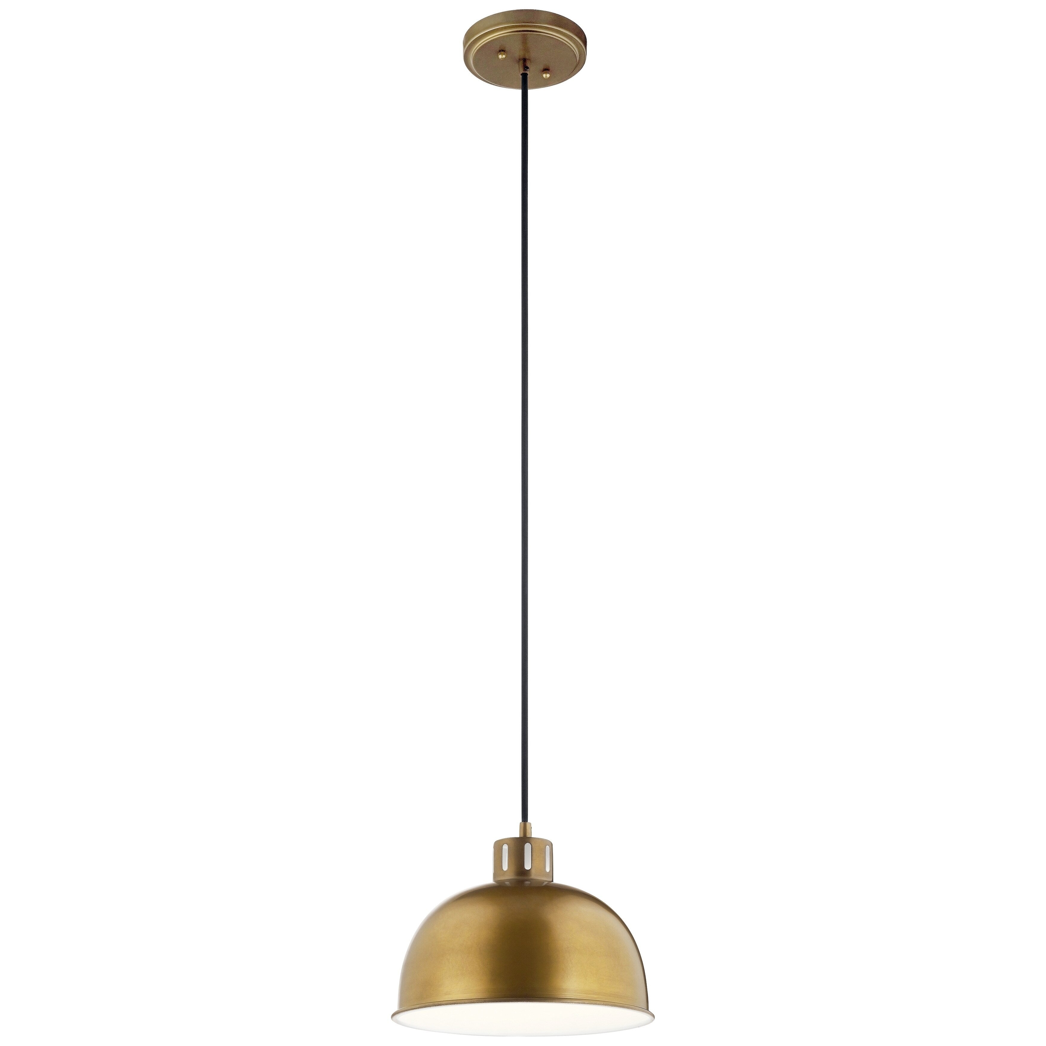 Kichler Lighting Zailey Collection 1 Light Pendant Natural Brass