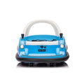 Kids Bumper Car Ride On Bumper Car With Remote Control Blue Battery Powered Electric Car With Led Lights