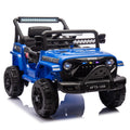 Kids Electric Car Blue Ride On Car Electric Vehicle Off Road Toy Car