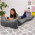 Kids Floor Pillow Cover Premium Cushion And Lounger Covers For Pillows Gifts For Teenage Girls King Pillow Size Cozy