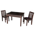 Kids Table With Lift Up Top And 2 Mission Juvenile Chairs 3 Piece Set