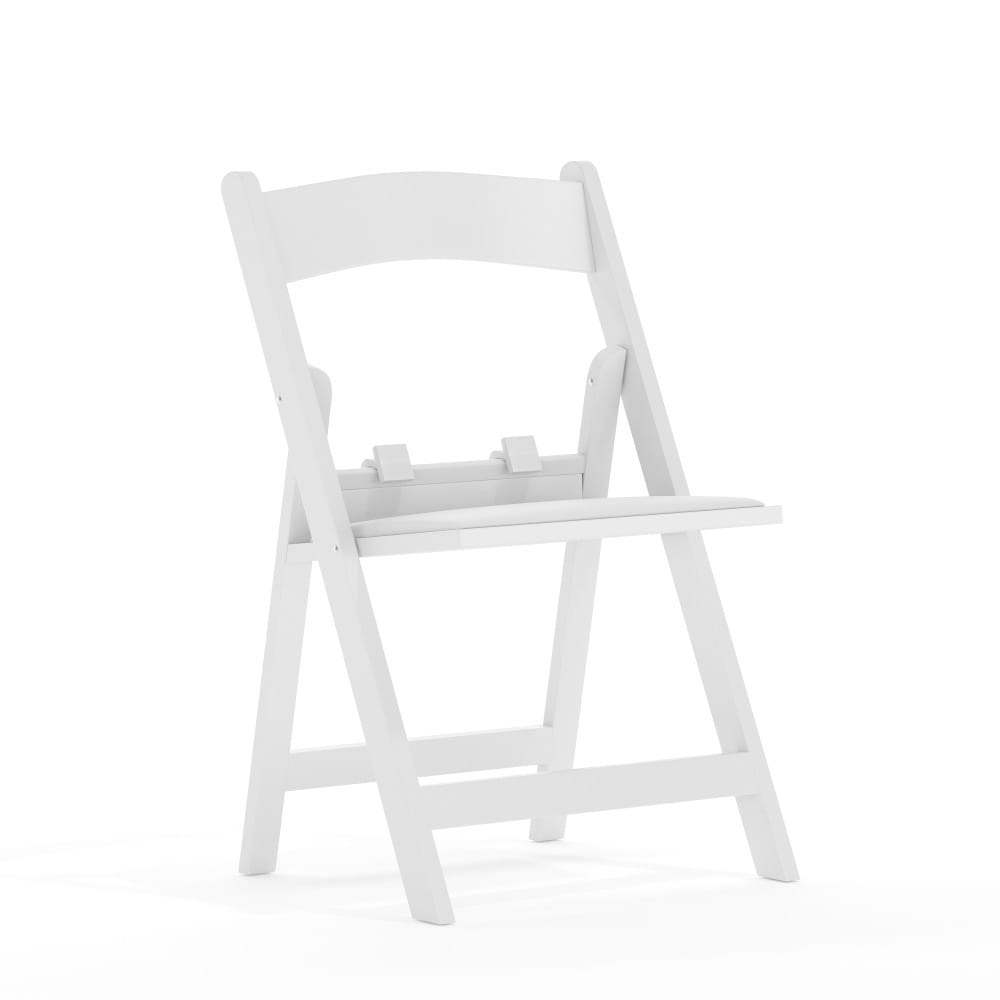 Kids Resin Folding Chair With Vinyl Padded Seat