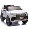 Kids Ride On Car Ride On Jeep Off Road Car White Battery Powered Electric Car