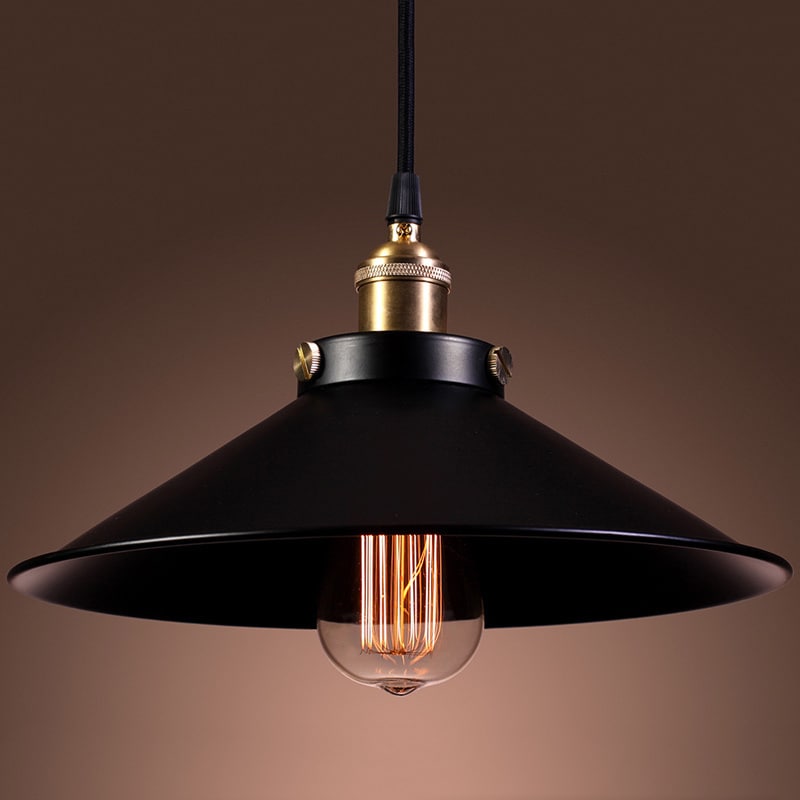 Kim Adjustable Height 1 Light Edison Lamp With Bulb