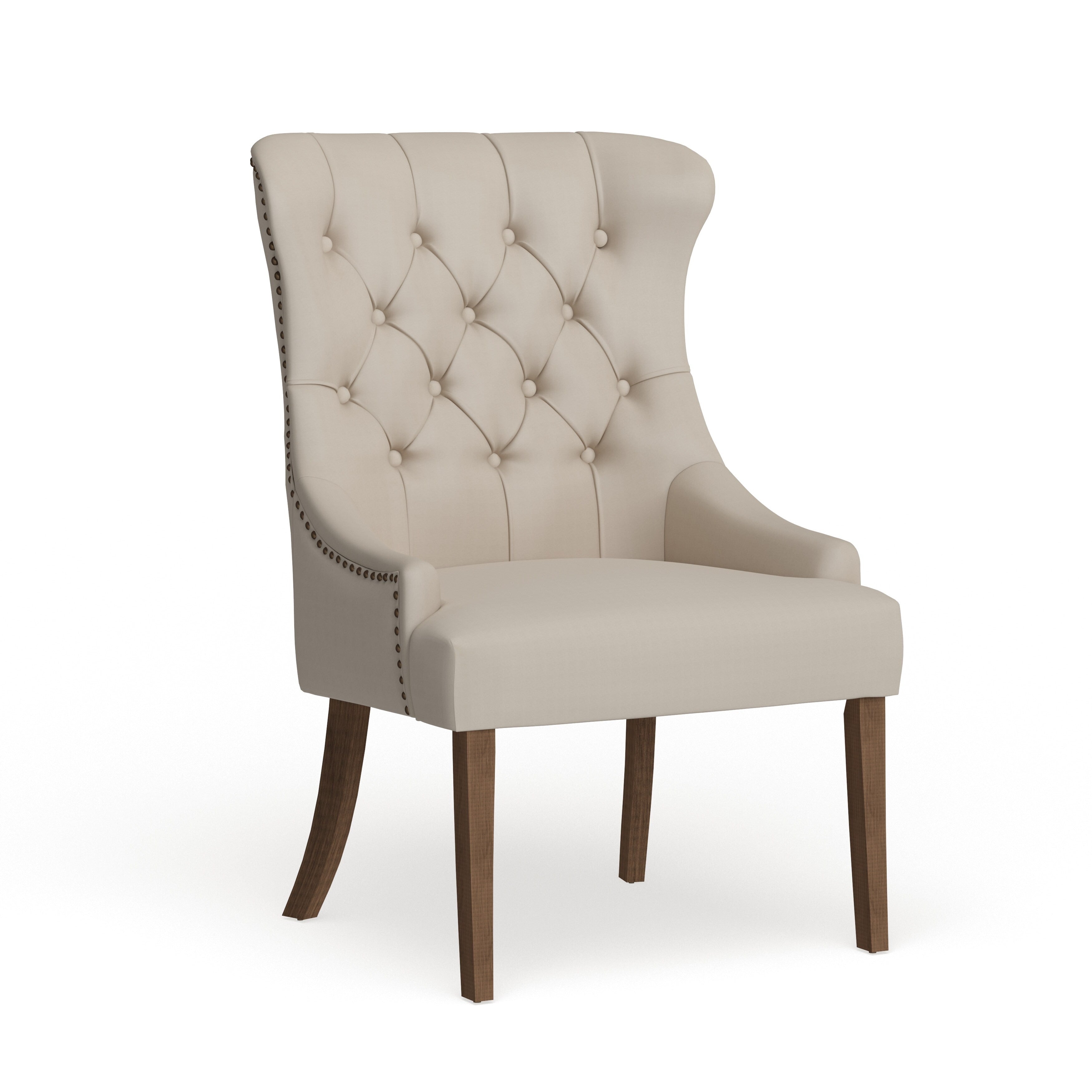 Kimpton Upholstered Button Tufted Wingback Chair By Inspire Q Artisan