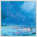 Kinds Of Blue By Lesley Birch Framed Canvas Wall Art Print